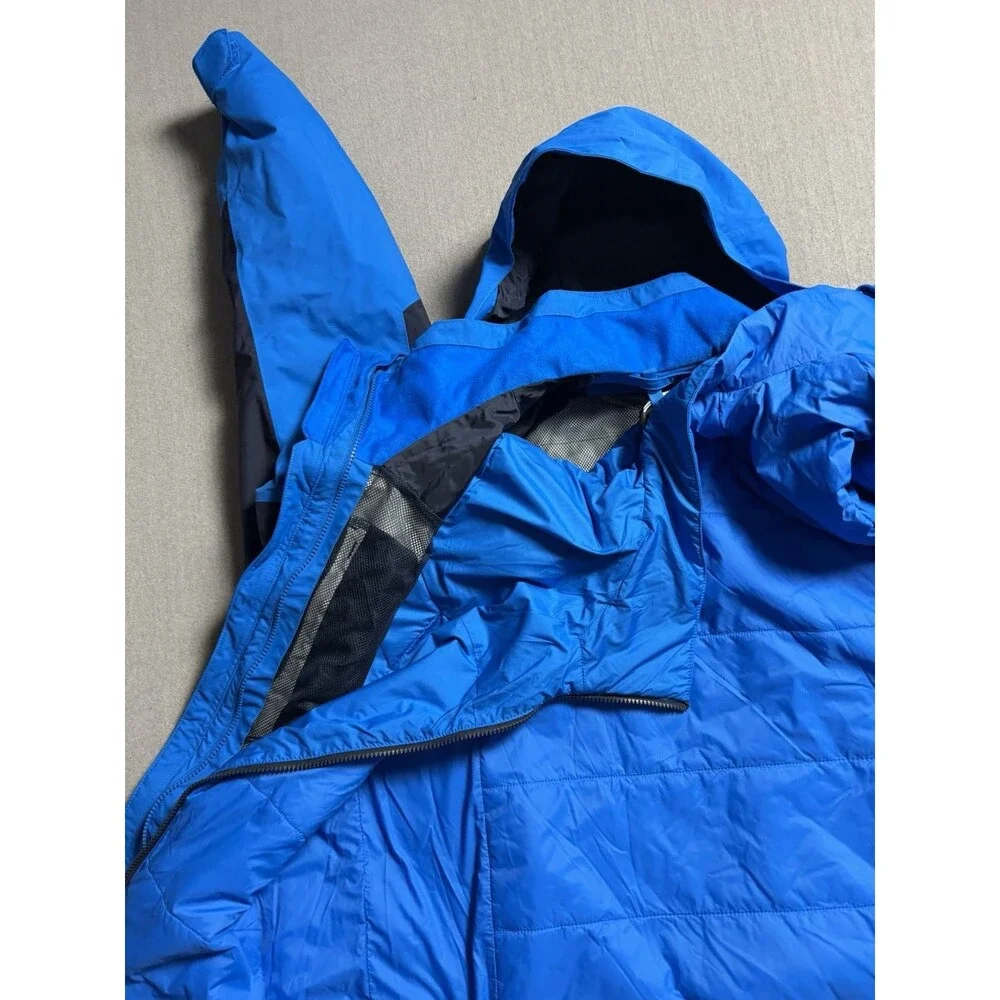 The North Face Jacket Mens XL Blue Clement Triclimate 3 in 1 Ski Winter Outdoors